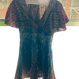 Mini Marciano multi color dress.